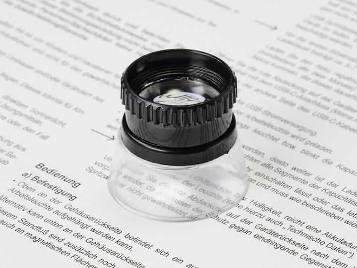 Actual product image Tru Components Electronics magnifier Lens diameter: 22 mm 1 pc. Magnifier HM15x (Ø x H) 36 mm x 31 mm