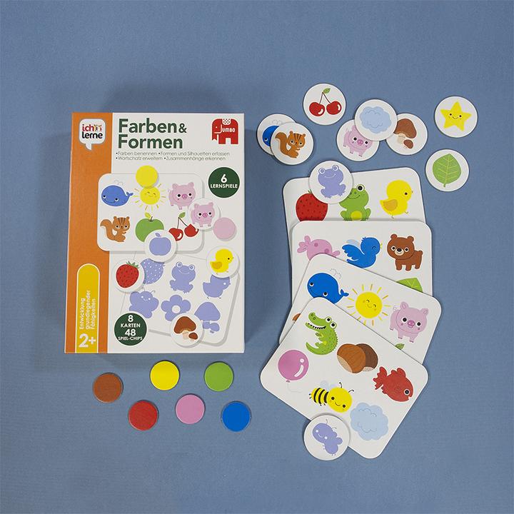 Produktbild Jumbo Ich lerne Formen & Farben (Deutsch, 2 - 7 Jahre)