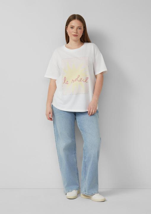Produktbild s.Oliver Baumwollshirt mit Frontprint (46)