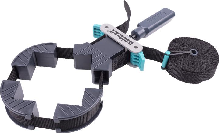 Produktbild wolfcraft 1 Rahmen-Bandspanner m. 4 Spannbacken 4m