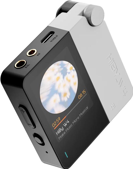Produktbild HiBy W4 - Portabler HiFi Bluetooth Kopfhörerverstärker (Display, USB-DAC, aptX, Bluetooth)
