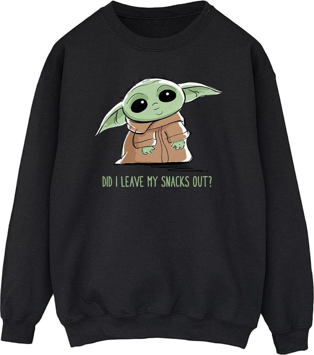 Image du produit Star Wars - Sweat THE MANDALORIAN GROGU SNACKS MEME - Homme (M)