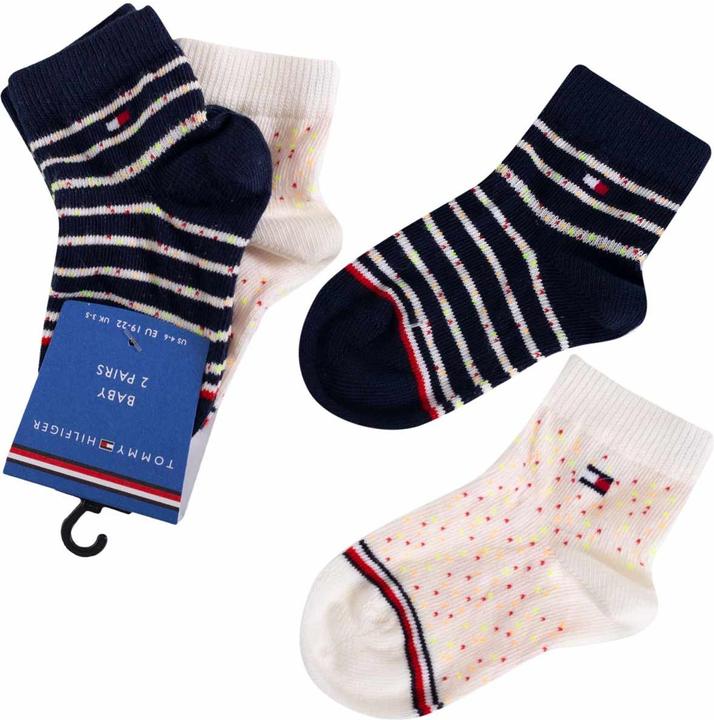 Image du produit Tommy Hilfiger th Bébé Chaussette 2p Neppy Stripes Tommy Original 701220275 001 15-18 (15 - 18)