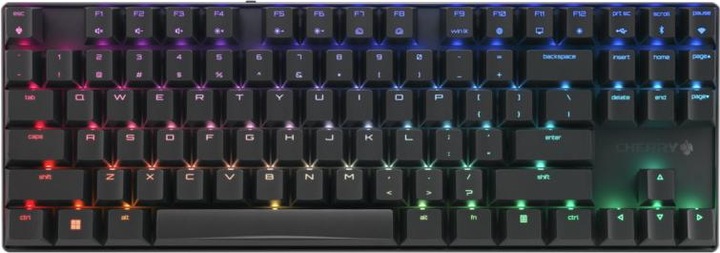 Actual product image CHERRY MX 8.2 TKL - Mechanical Keyboard - Wireless - MX Red - QWERTY - Black (US, Wireless)