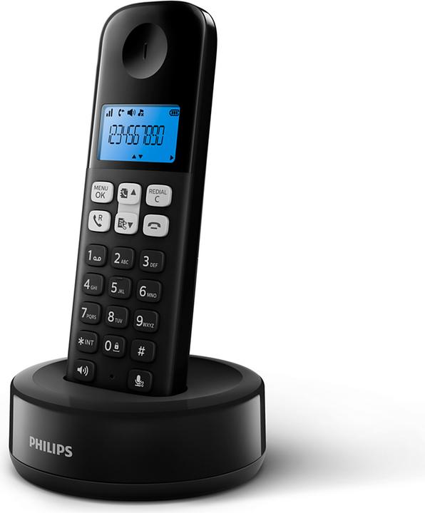 Produktbild Philips Wireless Landline Telephone D1611b Black