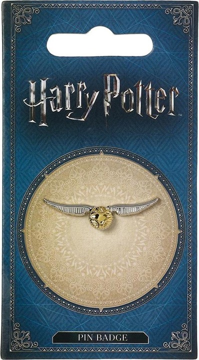 Actual product image Golden Snitch Badge Metal