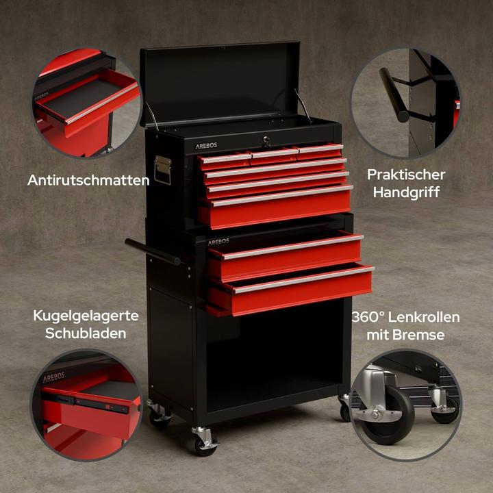 Actual product image Arebos Tool trolley (2 x)