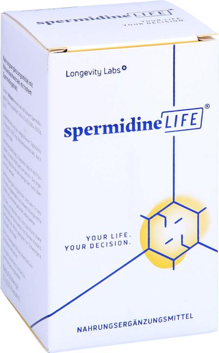 Produktbild SpermidineLife Original 365+ Kaps (60 Stück, Kapseln, 147 g)