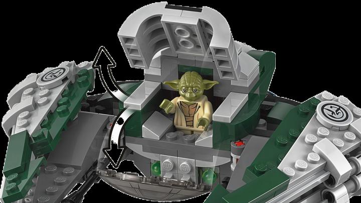 Actual product image LEGO Yoda's Jedi Starfighter (75168, LEGO Star Wars)