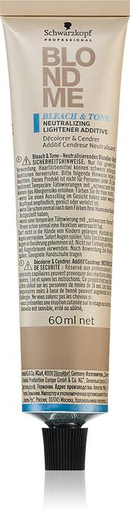 Actual product image Schwarzkopf Professional Schwarzkopf BLONDME Bond Maintaining Hair Colour for Blondes - Toning, Lightening, Highlighting (BT- Matt Additive)