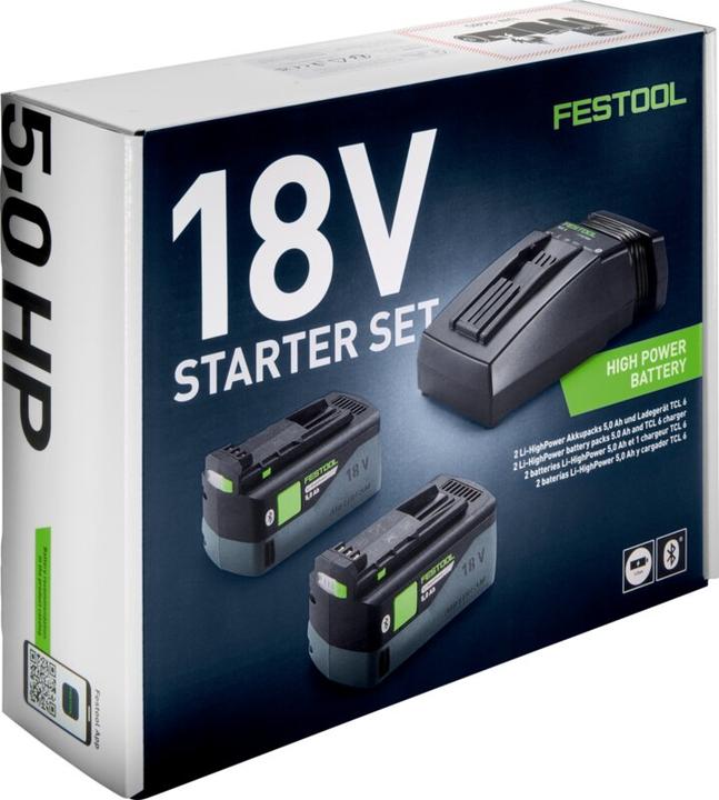 Image du produit Festool Set Énergie 18V 2xHP5,0/TCL6 (18 V)
