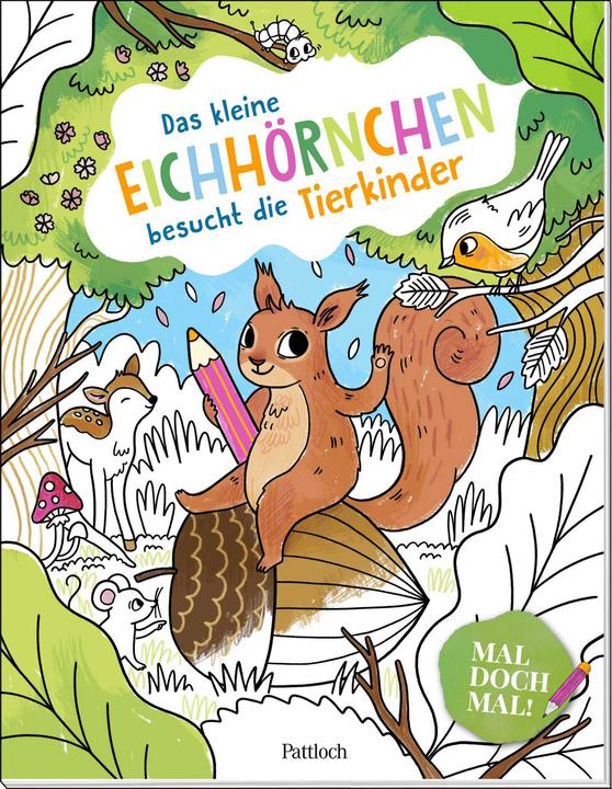 Produktbild Mal doch mal! - Das kleine Eichhörnchen besucht die Tierkinder