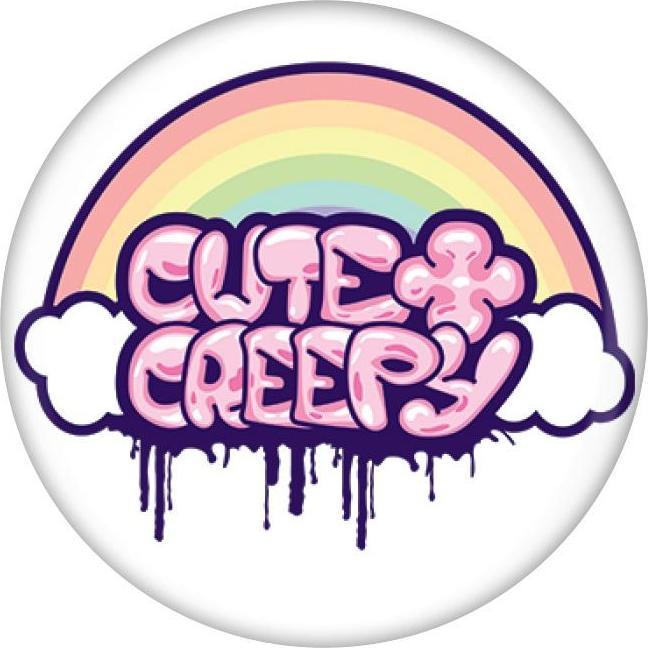 Immagine prodotto Grindstore Distintivo di latta carino e inquietante