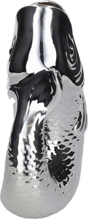Produktbild Giftcompany Monsieur Carafon Vase / Karaffe Fisch L silber 2,7l (1 x, 2.70 l)