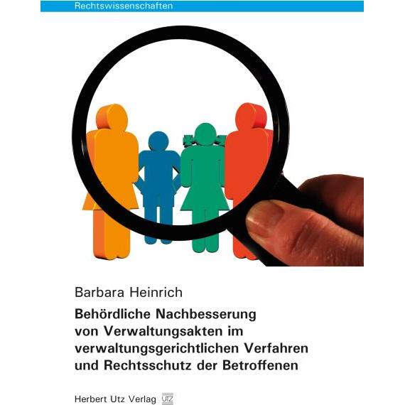 Thumbnail - Behördliche Nachbesserung von Verwaltungsakten im verwaltungsgerichtlichen Verfahren und Rechtsschut, Fachbücher