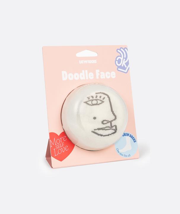 Produktbild Eat My Socks Doodle Face Socken (Einzelpack, One Size)