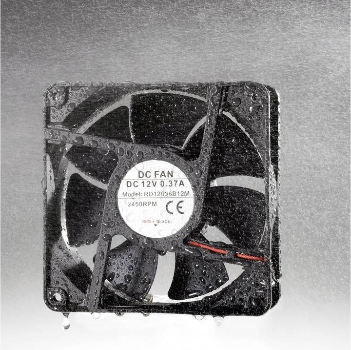 Image du produit Tru Components Ventilateur axial 12 V/DC 193 m³/h ( (120 mm, 1 x)