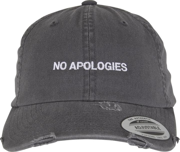 Produktbild Mister Tee MisterTee No Apologies Low Profile Destroyed Cap - 180769 (One Size)