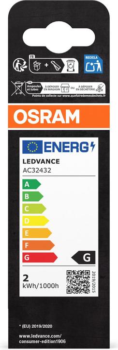 Immagine prodotto Ledvance Lampada vintage a LED (E14, 120 lm, 10 x)