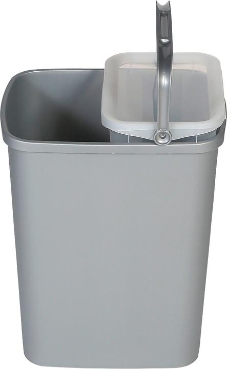 Actual product image Probbax Insert for waste bin, with handle & odor-preventing lid, optional 3 o... (6 l)