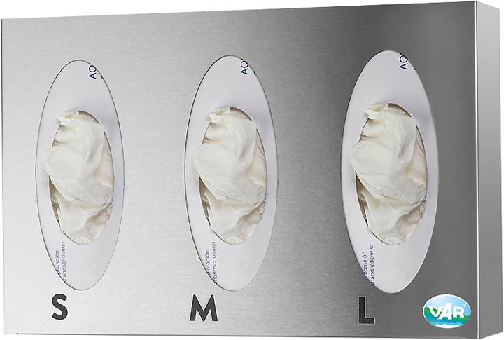 VAR Wandspender, für Handschuh-/Handtuchboxen, Ausführung 1-fach bis 3-fach