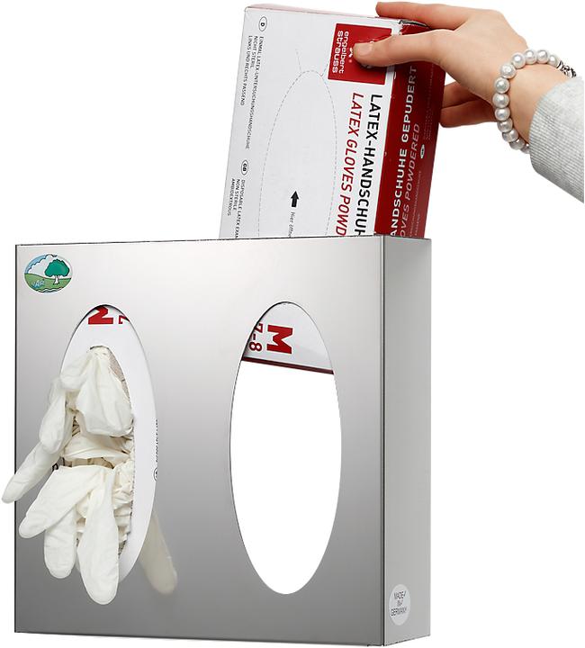 Image du produit VAR Distributeur mural, pour boîtes à gants/serviettes, version 1 compartiment à 3 compartiments