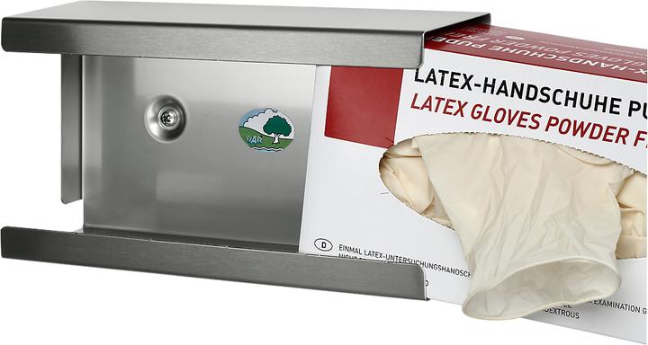 Image du produit VAR Support mural pour gants/serviettes, matériel de montage inclus, acier inoxydable (100 l)