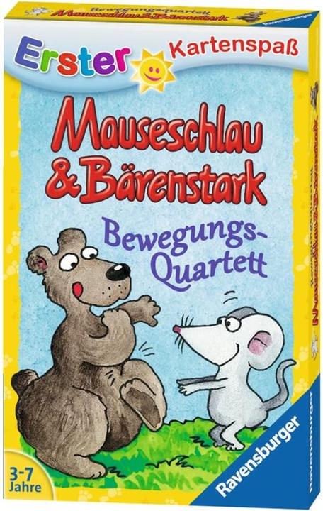 Produktbild Ravensburger Mauseschlau Bärenstark: Bewegungsquartett