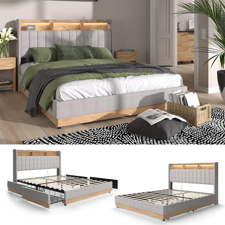 Immagine prodotto VitaliSpa Nura con 4 cassetti (160 x 200 cm)