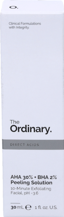Actual product image The Ordinary AHA 30% + BHA 2% Peeling Solution (Exfoliation, 30 ml)