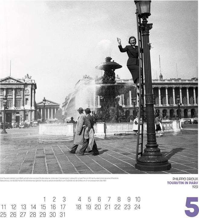 Produktbild Paris, mon amour Kalender 2026 (48 x 54 cm, Harter Einband, Deutsch)