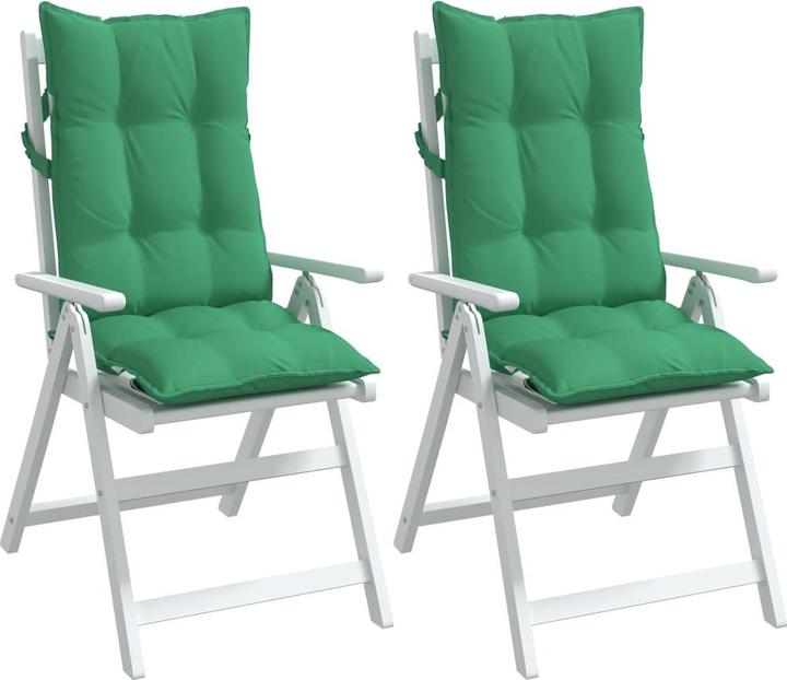 Productafbeelding vidaXL Hoge rugkussens 2 stuks. Oxford stof (120 x 50 x 7 cm)