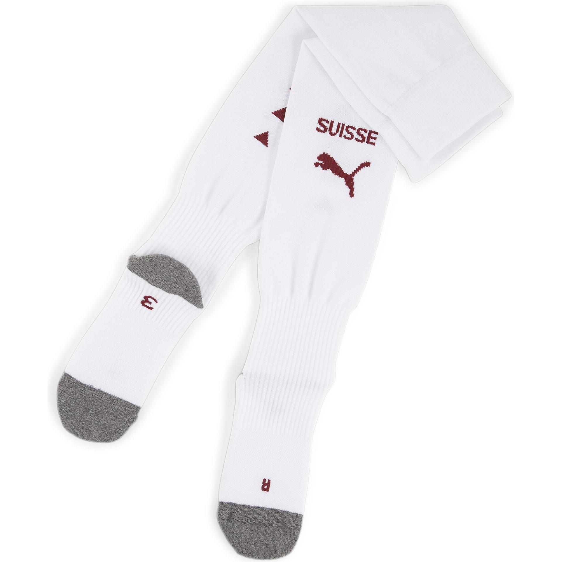 Thumbnail - Puma, Herren, Sportsocken, Team SFV Stacked Logo Socks Replica (39 - 42), Weiss