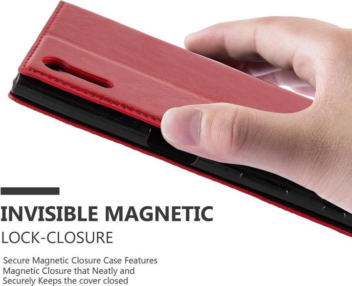 Actual product image Cadorabo Book Invisible Magnet Cover (Sony Xperia XZ)