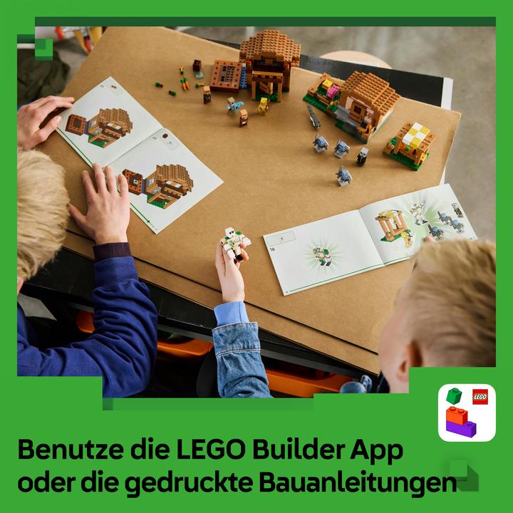 Produktbild LEGO Angriff des Magiers auf das Dorf (21596, LEGO Minecraft)