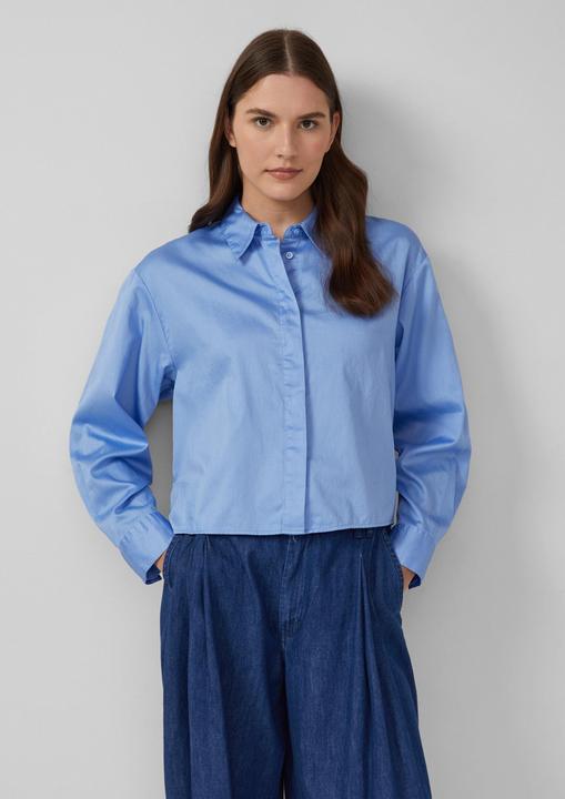 Immagine prodotto s.Oliver Bluse Verkürzte Bluse mit verdeckter Knopfleiste (34)