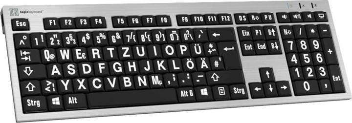 Produktbild Logickeyboard XLPrint (DE, Kabelgebunden)