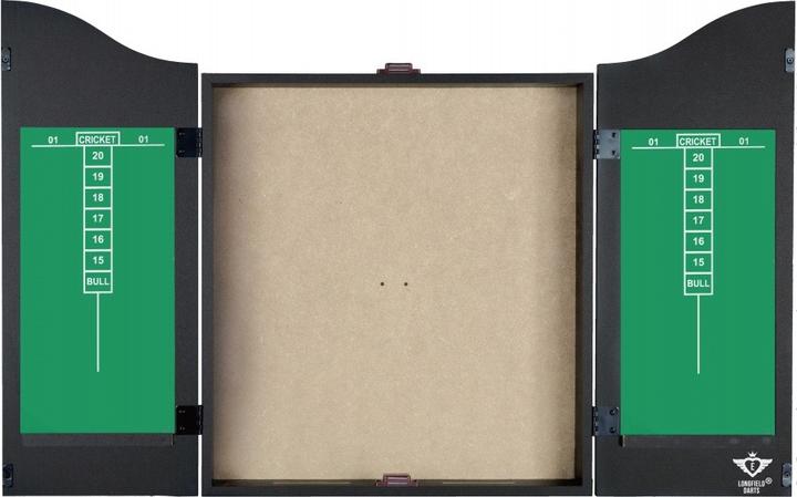 Produktbild Longfield Darts Holzschrank mit Sisal-Dartscheibe inkl. Dartset