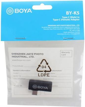 Actual product image Boya Large-Diaphragm Condenser Microphone