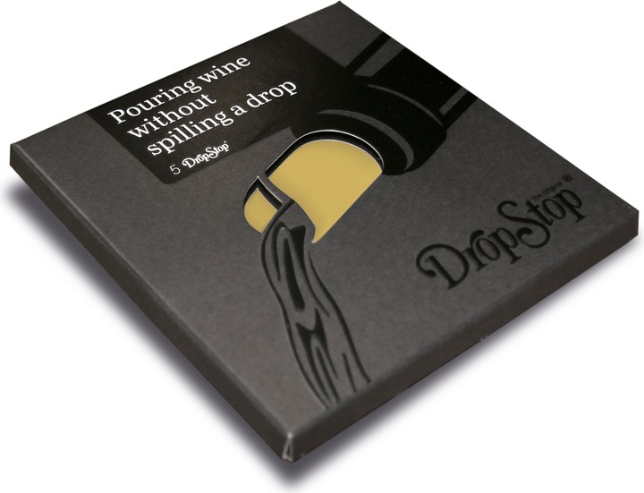 Actual product image Drop Stop Gold (Wine pourer)