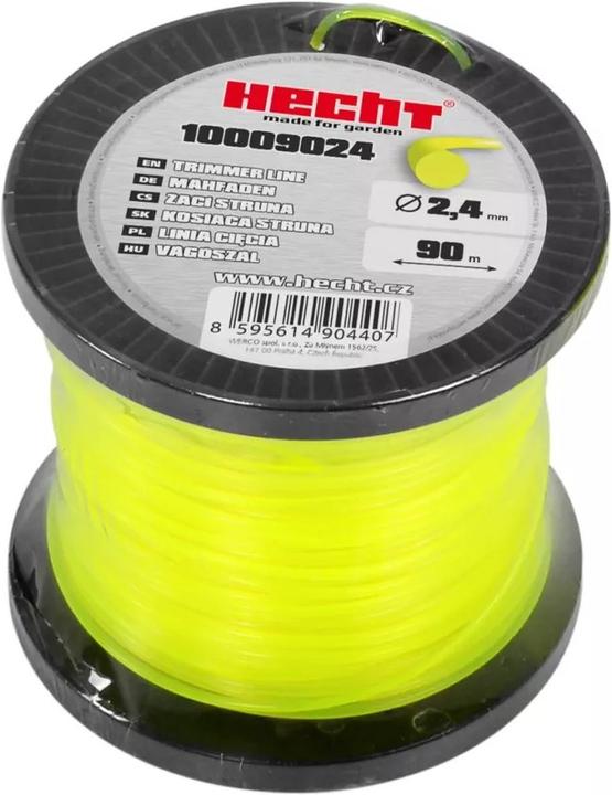 Hecht 10009024 2,4 mm x 90 m, filo di ricambio rotondo tagliaerba (Pioniere delle erbacce)