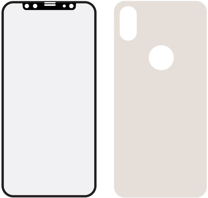 Mobilize Vetro da bordo a bordo (1 Pezzo/i, Apple iPhone X, Apple iPhone XS)