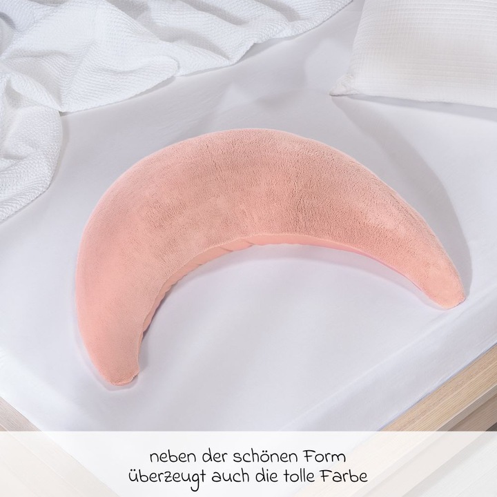 Produktbild Theraline Stillkissen Stillkissen Der Plüschmond - mit Mikroperlen-Füllung (140 cm)