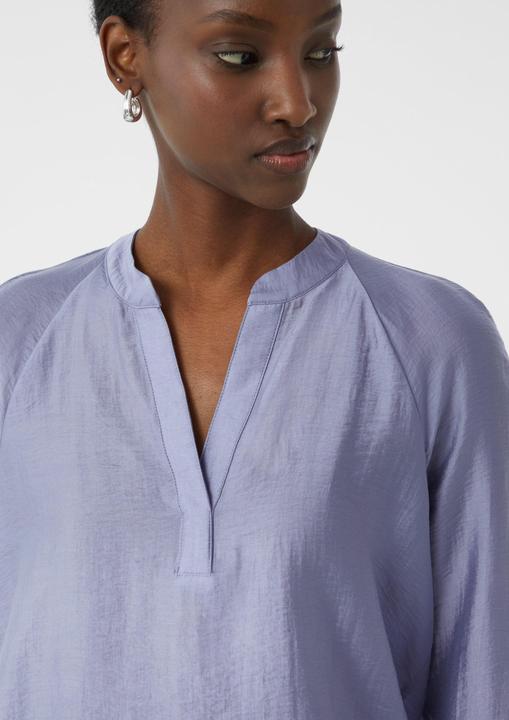 Actual product image Comma Bluse Strukturierte Tunikabluse aus Lyocellmix (42)
