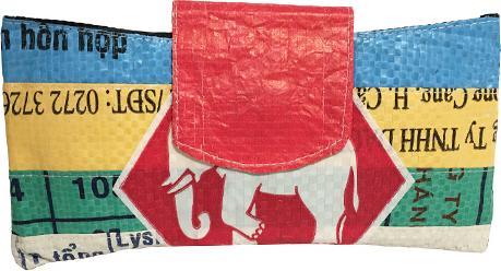 Image du produit Bekos Upcycling - étui à lunettes en sacs recyclés Patchwork Elephant