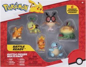 Actual product image Pokémon - Battle Figure 3 Pack: Torkoal, Axew, Frogadier - (PKW4089)