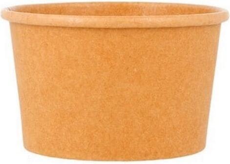Webstar Eisbecher Kraft 120 ml Braun 50 Stück (50x)