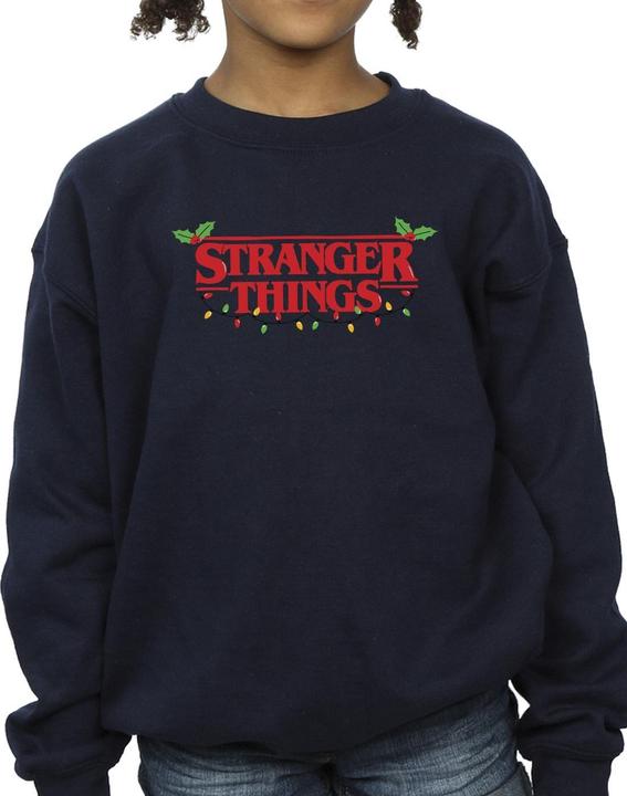 Produktbild Netflix Stranger Things Christmas Lights Sweatshirt Mädchen (152, 158)