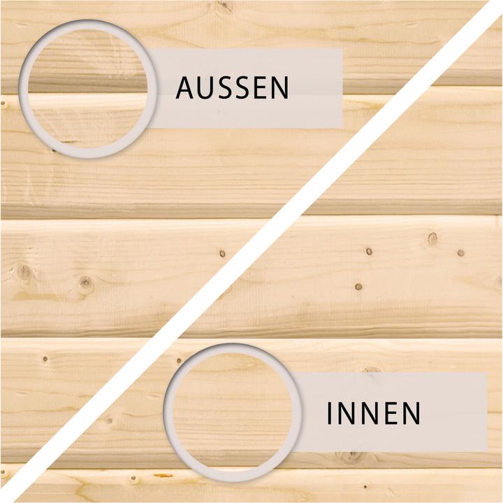 Image du produit Karibu Cabane de sauna Norbert accès d'angle (Contrôle externe de 9 KW)