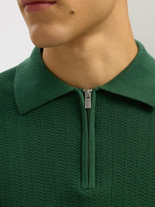 Produktbild Selected 100% Baumwoll Langarm-Poloshirt (S)